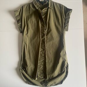 J. Crew Olive Casual Button Down Shirt